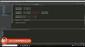11 Entry Widget   Grid Layout In Tkinter   Python Tkinter GUI Tutorial In Hindi  101080P HD