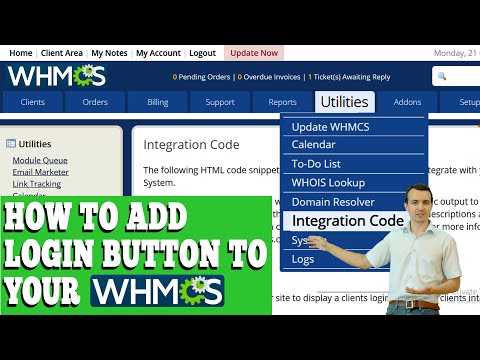 HOW TO ADD LOGIN BUTTON TO YOUR WHMCS? [STEP BY STEP]☑️