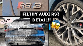Filthy Audi RS3 Detail | Satisfying ASMR Transformation