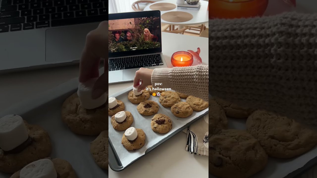 Happy Halloween Baking Halloweenbaking Spookyseason Cookies Aesthetic Bakewithme
