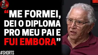 imagem do vídeo "EU ERA UM CARA FRUSTRADO..." com Carlos Alberto de Nóbrega | Planeta Podcast #shorts