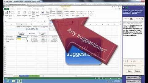 CPT 170 - Excel Chapter 2 - #34