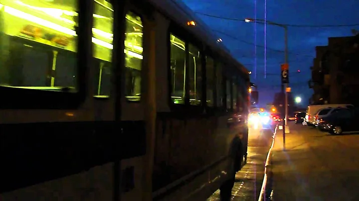 MTA Bus Company 1998 Orion V CNG 8575 Not In Service Deadheading To College Point Depot