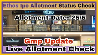 ethos ipo allotment status check l ethos ipo details l ethos ipo allotment date l upcoming ipo 2022