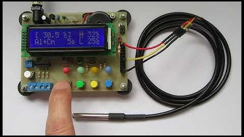 防水型の温度センサーDS18B20