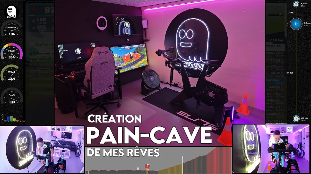 [ZWIFT] Pain Cave de rêve 🚴‍♂️ | Mon setup Zwift ultime