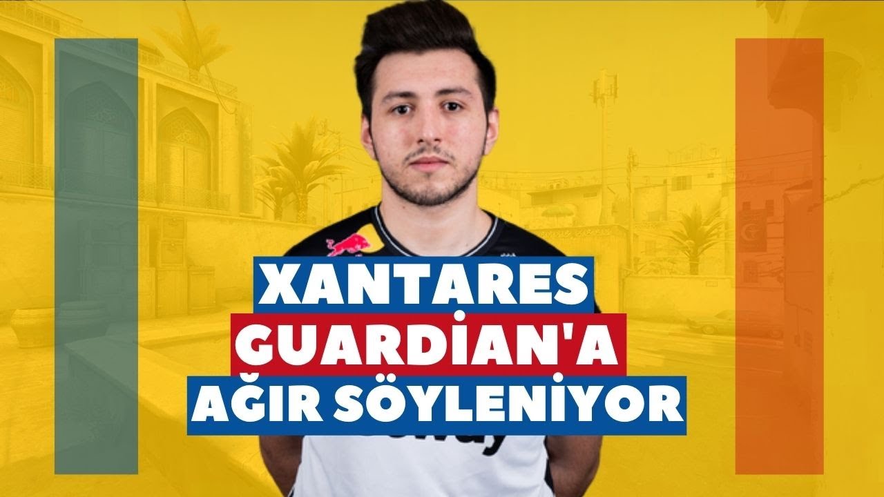 XANTARES GUARDİAN'A SİNİRLENİYOR | XANTARES REDSTAR'A TİLT OLUYOR | CSGO Clips #79