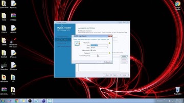 MySQL Setup and Database Creation Windows 7