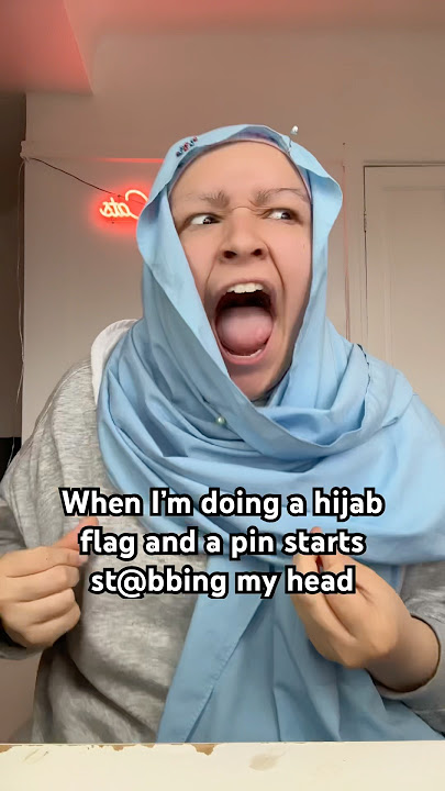 IT HURTS SO BADDD #hijabi #funnyshorts #relatable #jokes #goofy