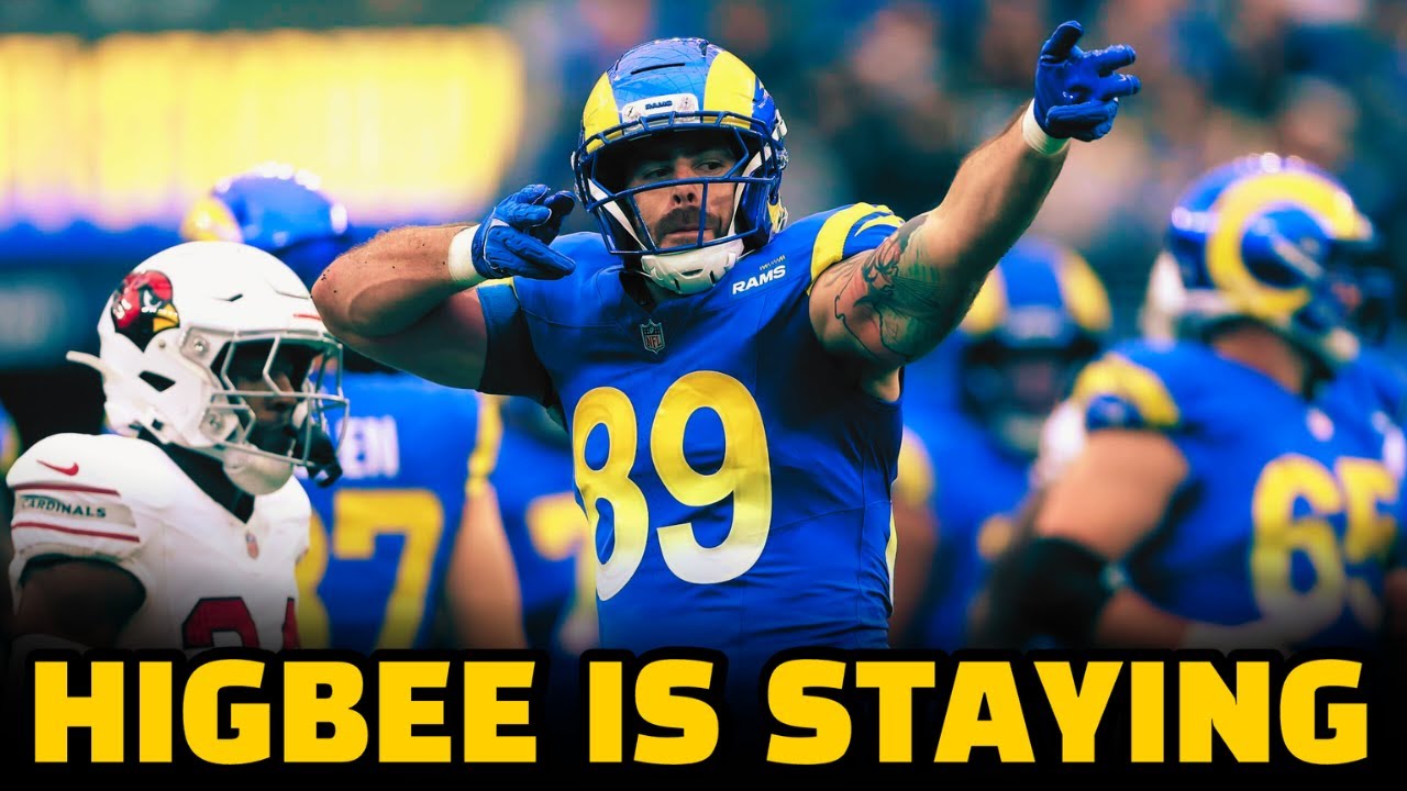 Rams RE-SIGN Tyler Higbee to 2-year deal, are they DONE now at tight end?