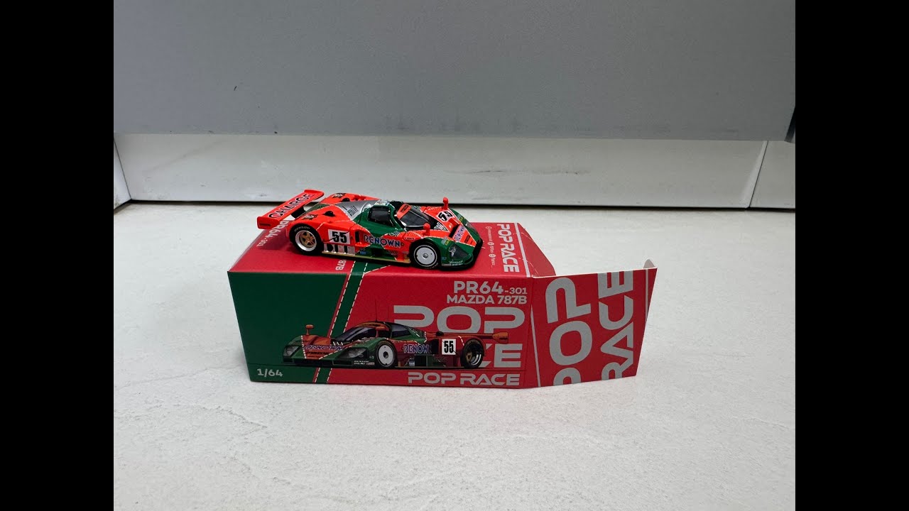 1/64 Pop Race Mazda 787B Renown Review. Does it live up to the hype?