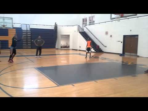 14 Year Old Dunking 10ft Zane Walker