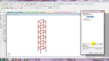 5.  Complete Staad Pro Tutorial | How to Define And assign load in STAAD Pro V8i