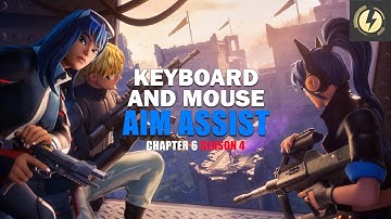 BEST UPGRADE Aim Assist Keyboard Mouse Fortnite Chapter 6 Season 4 🎮  | config reWASD