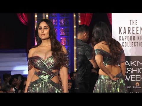 Kareena Kapoor Khan stunning  Ramp Walk Lakme Fashion Week