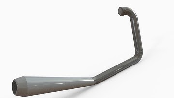 「DESIGN 226」 How to model Exhaust Pipe Manifold - Mechanical Design | Solidworks tutorial