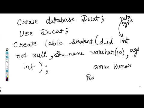 Sql class 1 part 2