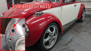 More Issues with the Turbo Bug  1973 Super Beetle Subaru Swap