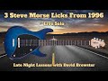 3 Steve Morse Licks From 1996