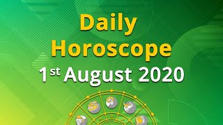 Daily Horoscope - 1st AUGUST 2020 | Today's Astrology | Horoscope Prediction | Astroyogi