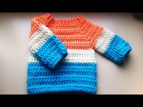 crochet baby jumper