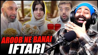 Aroob Ne Pehli Baar Iftari Banai | Ducky Bhai | Indian Reaction | PunjabiReel TV