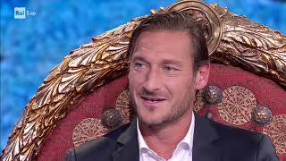 Gli aneddoti di Francesco Totti - Che tempo che fa 23/09/2018
