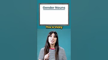 Why Spanish Words Have Genders #spanishforbeginners #spanishlanguage #nouns #gender #viralshorts