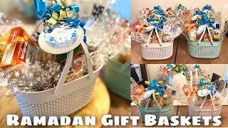 Ramadan Gift Idea for Neighbours-How To Wrap Ramadan Gift Basket-Ramadan Gift Basket For Friends