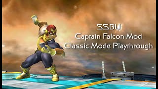 Super Smash Bros. Brawl Mod Ssbu Captain Falcon Classic Mode Playthrough