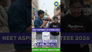 VITEEE 2026 Day 1 Full Review | NEET Student Perspective 🧠