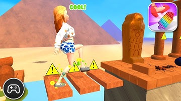 ASMR Tippy Toe - Gameplay Walkthrough Part 21 - Survival Game Levels To Play (iOS, Android)