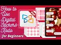 #xodo How to use stickers in your Digital Planner Using Xodo - for BEGINNERS