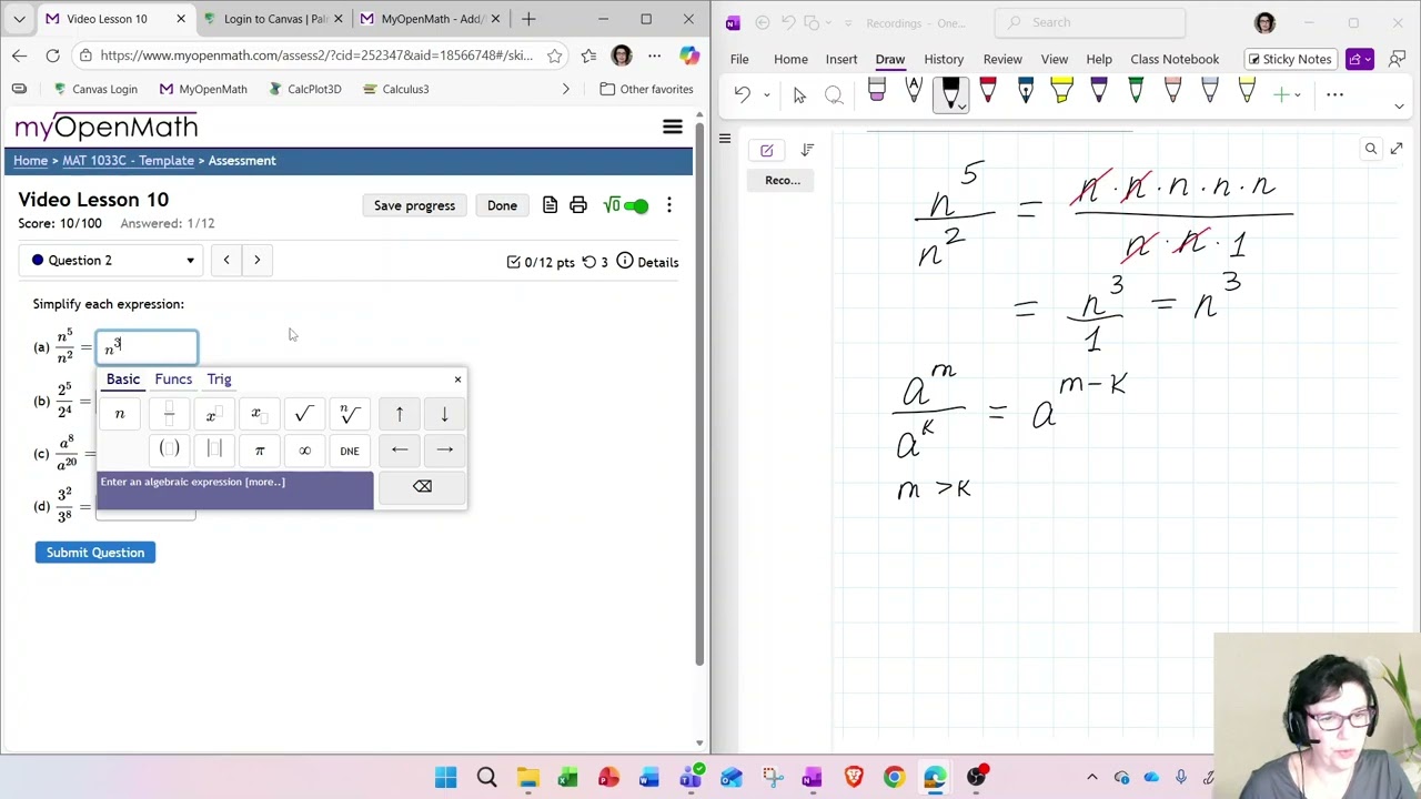Quotient Property of Exponents