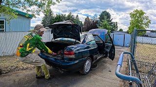Got A FREE Car For Mowing Part 2