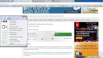 Camstudio Setup Auto Pan