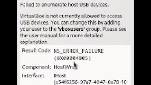 Virtual box - How to fix "please add your user to the vboxusers group"? Linux.