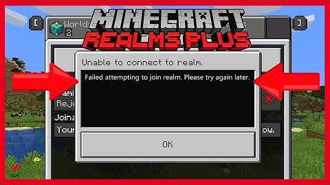 🟥 HOW to Fix Realms ERROR "Unable to Connect to Realm"