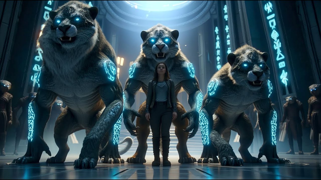 When the Alarm Sounded, Guards Ran — The Human Stayed, Shielding the Cubs withHFY | Sci-Fi Story