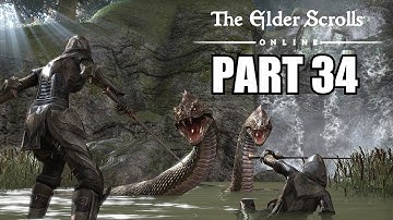 The Elder Scrolls Online Gameplay Walkthrough Part 34 - PC Ultra Settings Review Playthrough