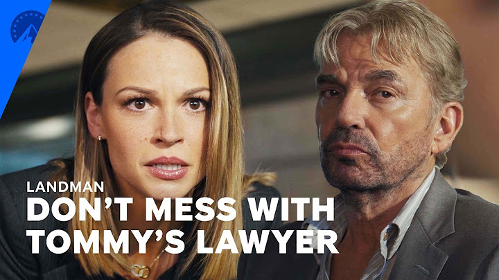 Landman | Tommy's Deposition (S1, E4) | Paramount+