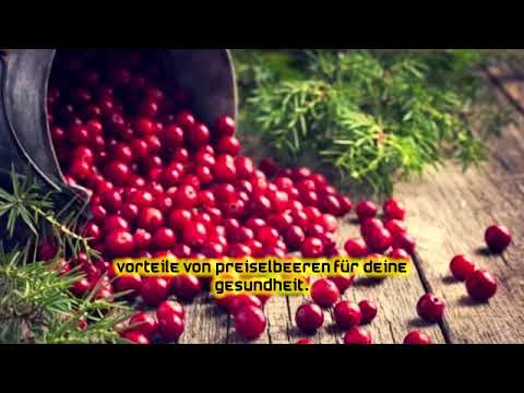 Video: Nützliche Eigenschaften Und Verwendung Von Preiselbeeren