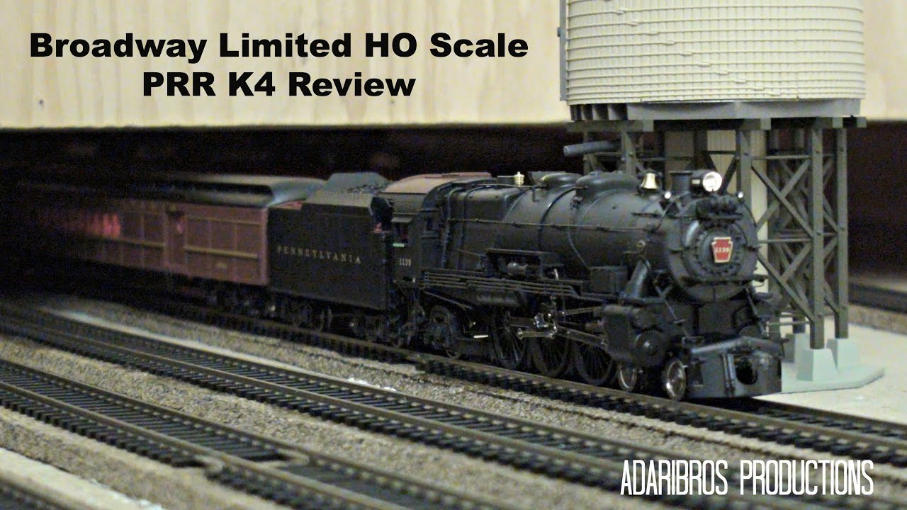 Review: Pennsylvania Railroad K4 in HO from BLI - YouTube