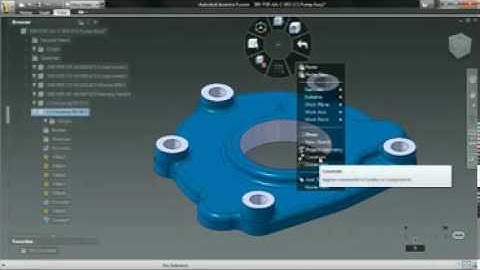Autodesk Inventor 2011 & Inventor Fusion: Demo | MAPData