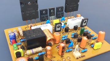 Apex AX-14P Amplifier Board In DIY PCB Including Speaker Protection With Short Circuit Protection 