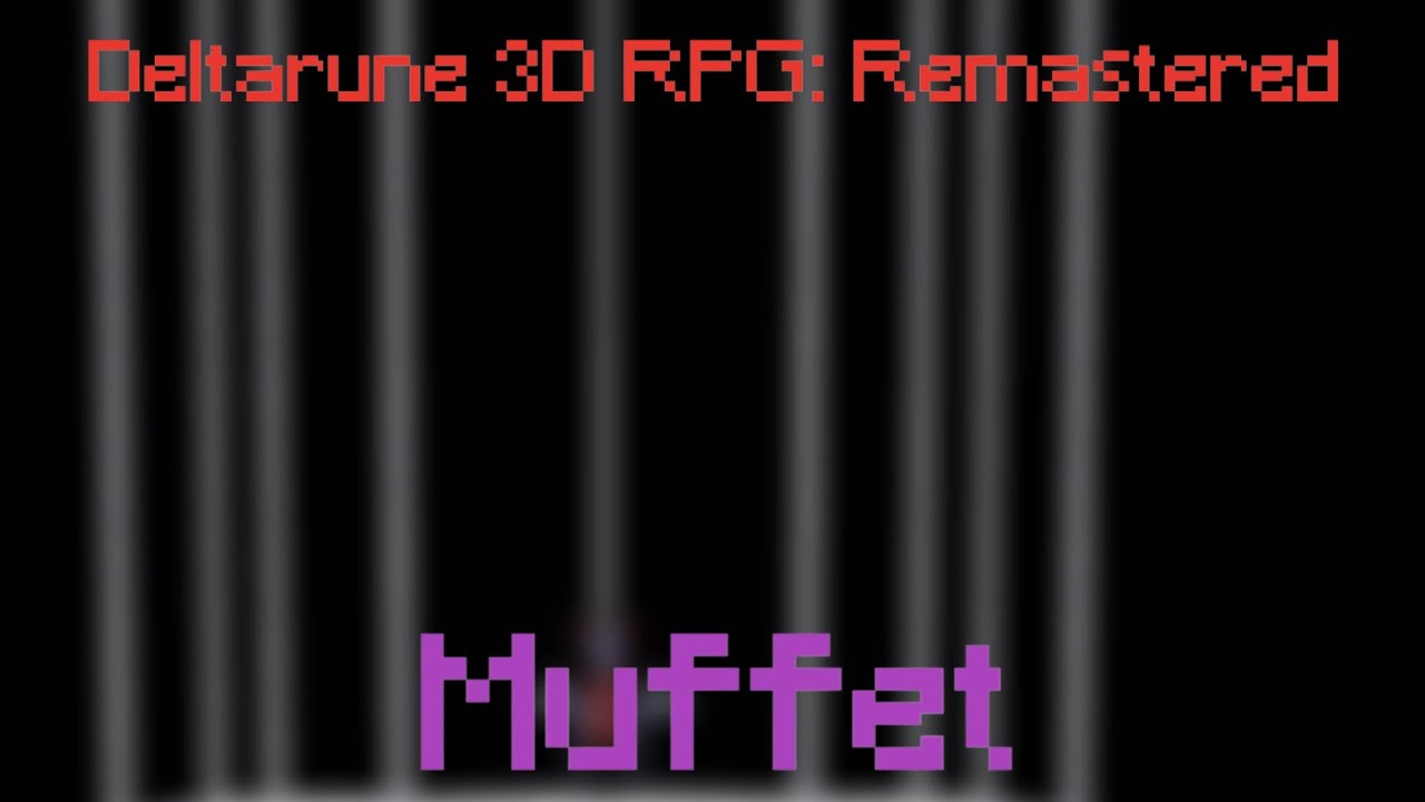 Deltarune 3D RPG Remastered Muffet YouTube