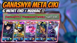 Gameplay Meta Ciki 6 Menit End   Maniac !!