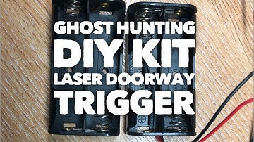 Laser doorway alarm ghost hunting diy kit