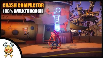 Crash Bandicoot 4 - Crash Compactor 100% Guide (All Boxes & N.Sanely Perfect Relic)