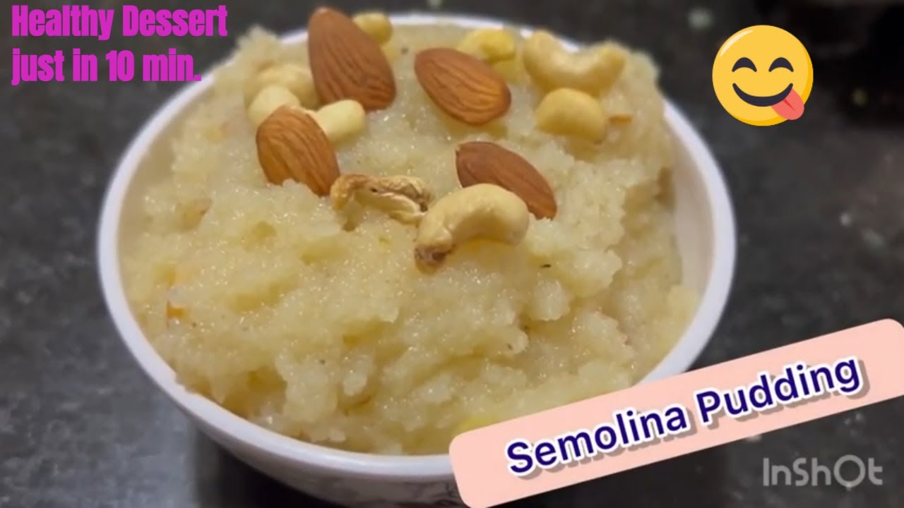 Sweet Semolina Pudding - A Healthy and Delicious Recipe | #food #viral #viralvideo